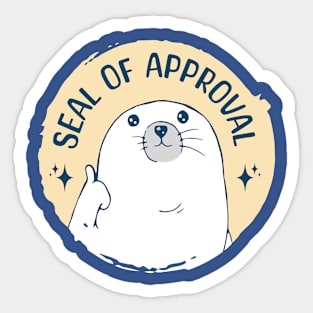 Seal Of Approval Sticker